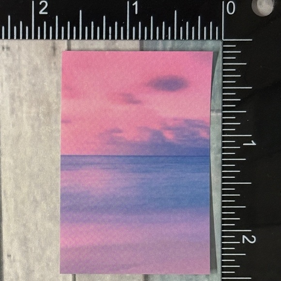 🌀10/$10🌀 Sky Landscape Sunrise Sunset Washi Sticker Decal - Picture 1 of 1